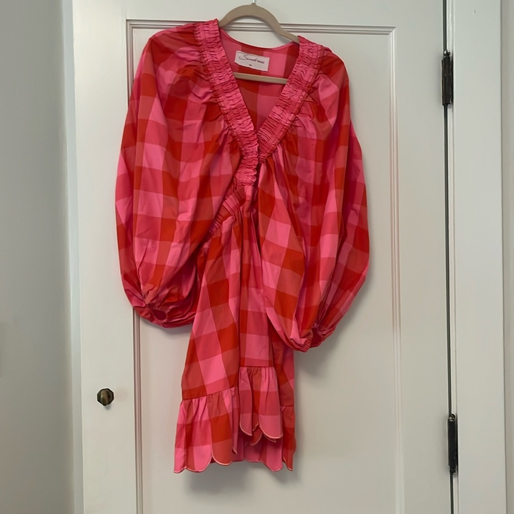Sundress - Pink check dress